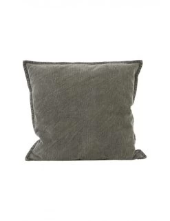 House Doctor Pillowcase Cur (without Stuffing) | Dark Grey