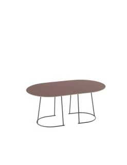 Muuto Airy Medium Coffee Table - Plum