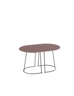 Muuto Airy Small Coffee Table - Plum