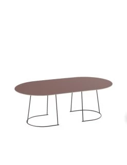 Muuto Airy Large Coffee Table - Plum