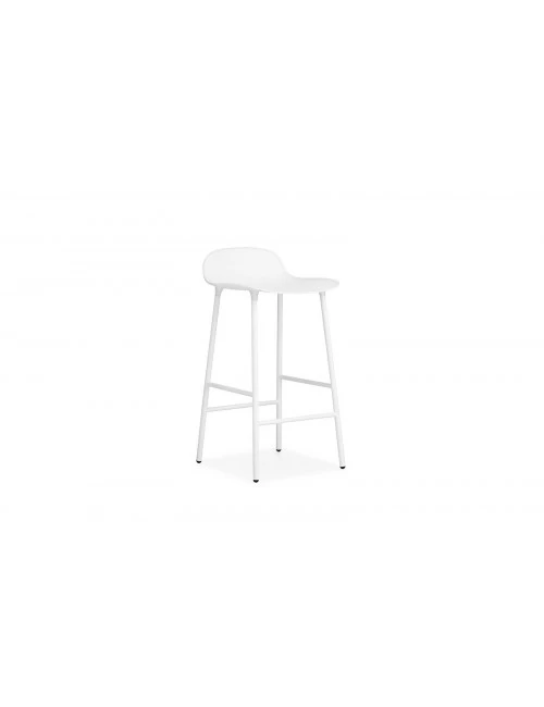 Normann Copenhagen Form Barstool 65cm - White 1 Normann Copenhagen Form Barstool 65cm - White