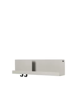 Muuto Medium Folded Shelf 63x16.5cm | Grey
