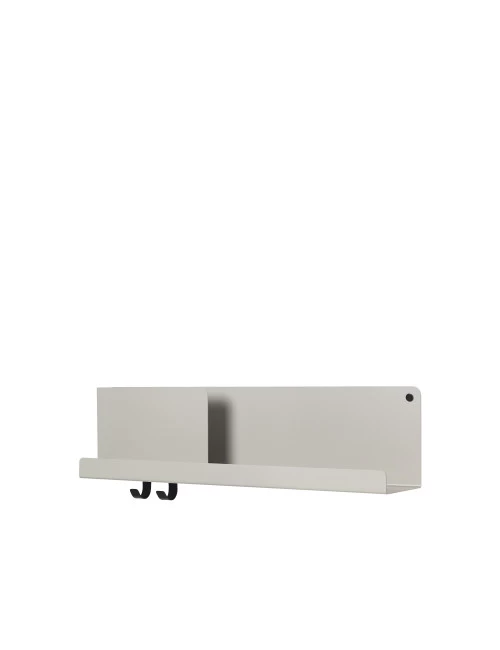 Muuto Medium Folded Shelf 63x16.5cm | Grey 1 Muuto Medium Folded Shelf 63x16.5cm | Grey