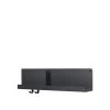 Muuto Medium Folded Shelf 63x16.5cm | Black