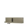 Muuto Folded Shelf Medium Wandplank 63x16.5cm | Olijfgroen