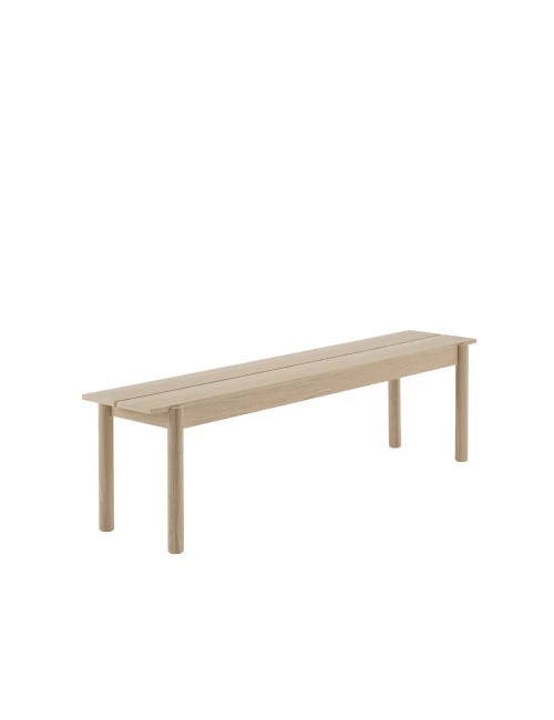 Muuto Linear Wood Bench | Oak 170x34cm 1 Muuto Linear Wood Bench | Oak 170x34cm
