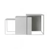 Ferm LIVING Cluster Tables (set Of 3) - Light Grey