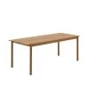 Muuto Linear Steel Table | 200cm/burnt Orange