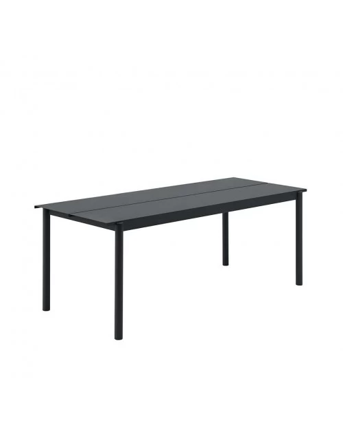 Muuto Linear Steel Table | 200cm/black 1 Muuto Linear Steel Table | 200cm/black