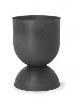 Ferm LIVING Hourglass Pot | Large/black
