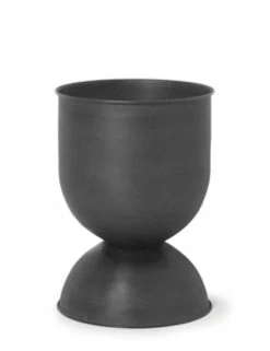 Ferm LIVING Hourglass Pot | Medium/black