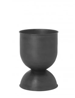 Ferm LIVING Hourglass Pot | Small/black