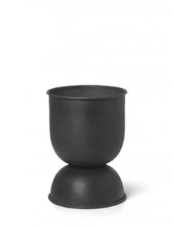 Ferm LIVING Hourglass Pot | Extra Small/black