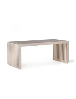 JAX Slatted Bench | Sand