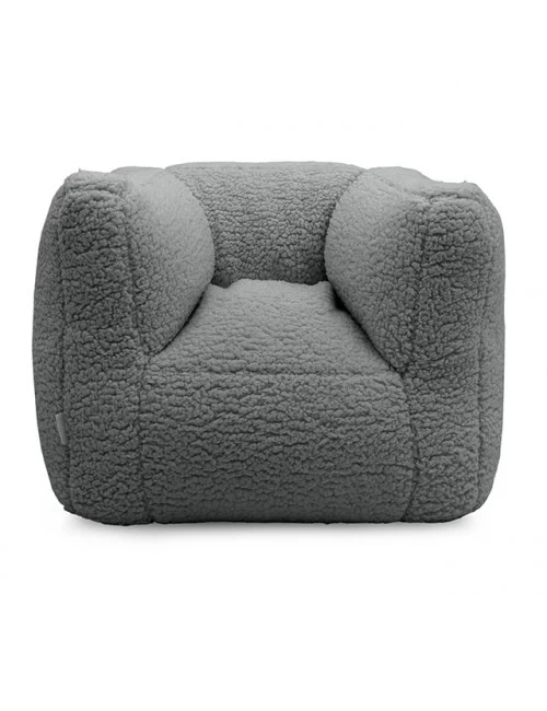 Jollein Kids Sofa Beanbag | Teddy/storm Grey 1 Jollein Kids Sofa Beanbag | Teddy/storm Grey