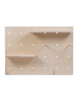 Childhome Pegboard/Wall Shelf | Natural