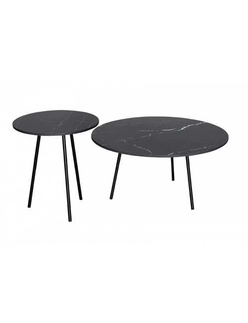 Coffee Tables George & Gaspar | Ceramic Nero Marquina 1 Coffee Tables George & Gaspar | Ceramic Nero Marquina