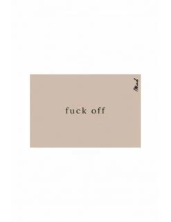 Mat Alicia Scraper (outdoor) | Fuck Off