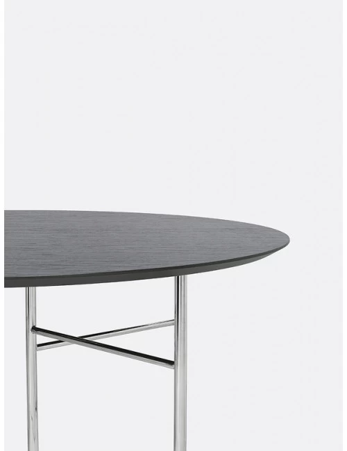Ferm LIVING Mingle Table Round 130cm - Black 1 Ferm LIVING Mingle Table Round 130cm - Black