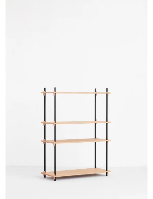 Moebe Shelving System - Medium, Single, Oak 1 Moebe Shelving System - Medium, Single, Oak