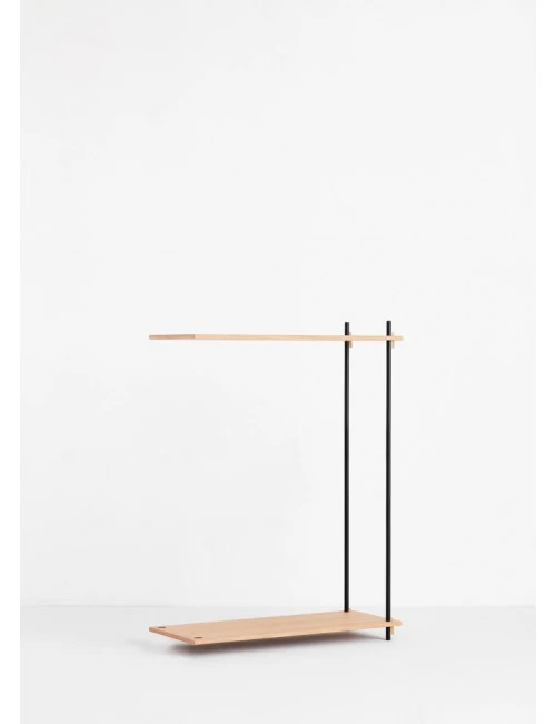 Moebe Shelving System Extension Unit - Medium, Oak 1 Moebe Shelving System Extension Unit - Medium, Oak