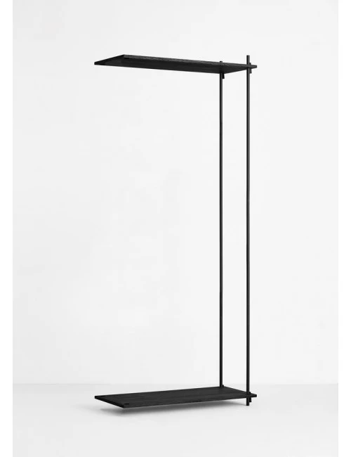 Moebe Shelving System Extension Unit - Tall, Black 1 Moebe Shelving System Extension Unit - Tall, Black