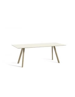 Hay CPH 30 Table L200 Cm | Soaped Oak/off-white Linoleum