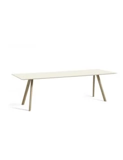 Hay CPH 30 Table L250 Cm | Soaped Oak/off-white Linoleum