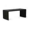 JAX Slatted Bench | Black