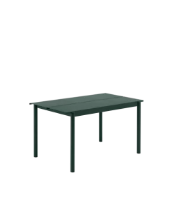 Muuto Linear Steel Table | 140cm/dark Green