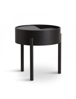 Woud Arc Side Table 42cm | Black
