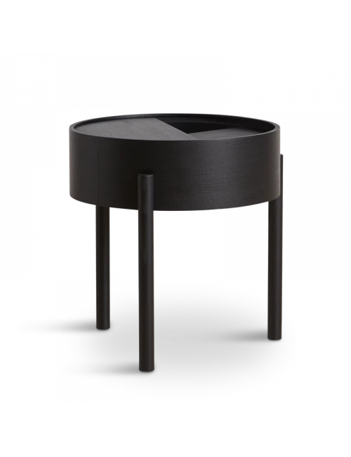Woud Arc Side Table 42cm | Black 1 Woud Arc Side Table 42cm | Black