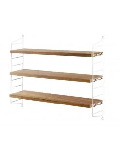 String Pocket | Oak/white