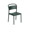 Muuto Linear Steel Side Chair | Dark Green