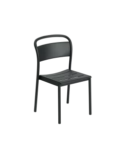 Muuto Linear Steel Side Chair | Black