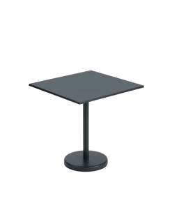 Muuto Linear Steel Café Table | Black