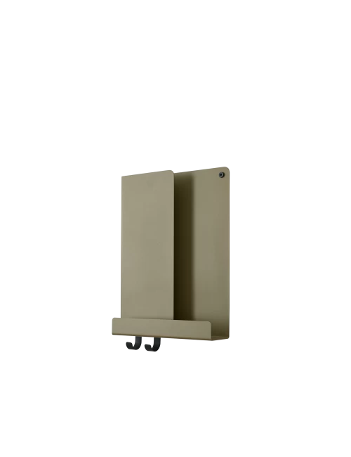 Muuto Folded Shelf 29,5x40cm | Olive Green 1 Muuto Folded Shelf 29,5x40cm | Olive Green