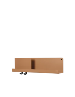 Muuto Medium Folded Shelf 63x16.5cm | Burnt Orange
