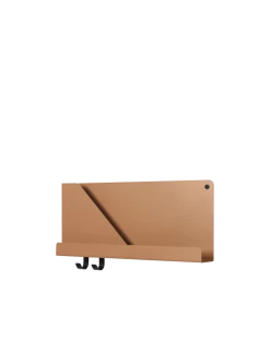 Muuto Medium Folded Shelf 51x22cm | Burnt Orange