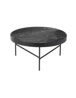 Ferm LIVING Marble Table - Black - Large