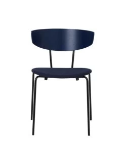 Ferm LIVING Herman Chair Upholstered - Dark Blue