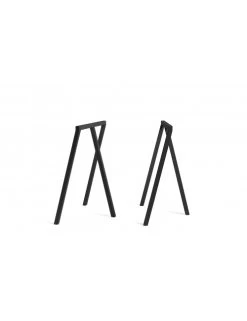 Hay Loop Stand Table Frame (set Of 2) | Black