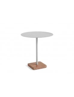 Hay Terrazzo Table | Round/sky Grey