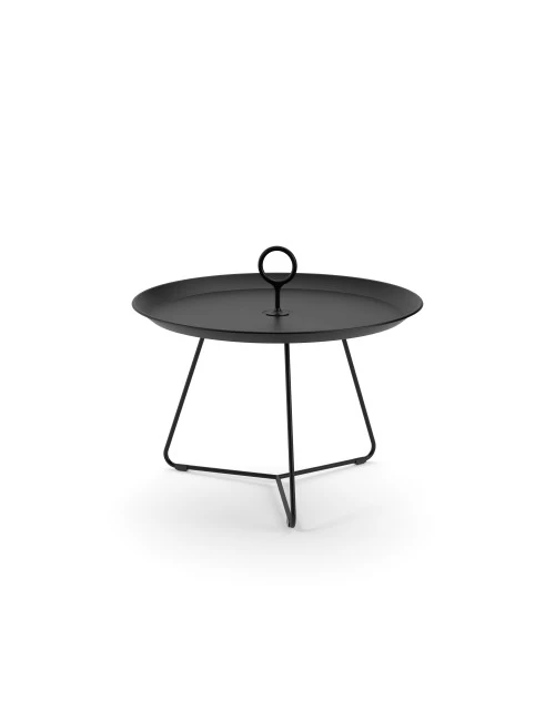 Outdoor Eyelet Tray Table | Ø57.5/black 1 Outdoor Eyelet Tray Table | Ø57.5/black