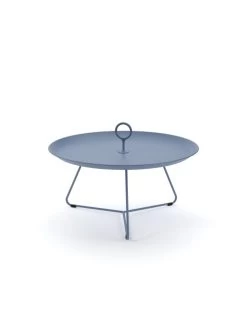 Outdoor Eyelet Tray Table | Ø70 Pigeon Blue