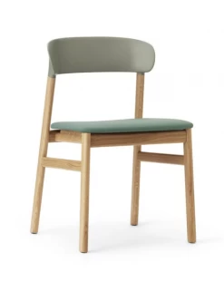 Normann Copenhagen Herit Chair Upholstery - Oak Synergy Dusty Green
