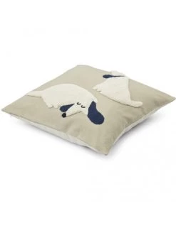 Liewood Pillow Belton | Dog/oat Mix
