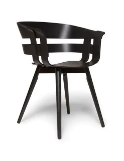 Design House Stockholm Wick Wood Stool - Black