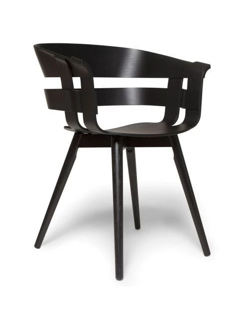 Design House Stockholm Wick Wood Stool - Black 1 Design House Stockholm Wick Wood Stool - Black