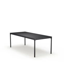 Outdoor Four Table 210x90cm | Black